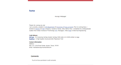 Desktop Screenshot of anurag-kumar.com